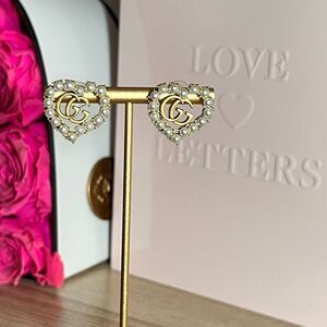 18K Gold Plated Earrings GG